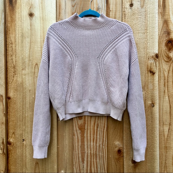 Kendall & Kylie Sweaters - Kendall & Kylie Blush Pink Crop Sweater